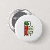 Ich bin kein Sprichwort, dass ich perfekt bin, abe Button (Vorne & Hinten)