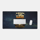 Ich bin kein Sprichwort, es waren Außerirdischen, Schreibtischunterlage (Tastatur & Maus)