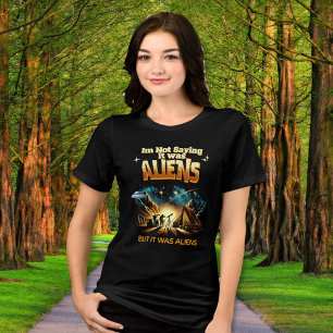 Ich bin kein Sprichwort, es waren Außerirdischen,  Tri-Blend Shirt