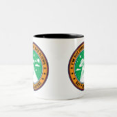 Ich bin kein Sprichwort, es waren Außerirdischen,  Zweifarbige Tasse (Mittel)