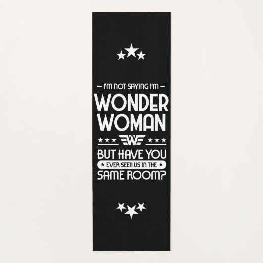 Ich bin kein Sprichwort, ich bin wW Yogamatte (Vorderseite)