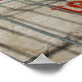 "Ich bin kein Terrorist" Poster (Ecke)