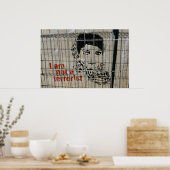 "Ich bin kein Terrorist" Poster (Küche)