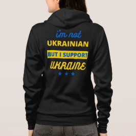 Ich bin kein Ukrainer, aber ich unterstütze die Uk Hoodie