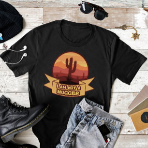Ich bin kein Vintager, lustiger Ribbon-Kaktus T-Shirt