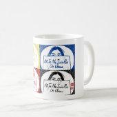 Ich bin kein Virus Kaffeetasse (VorderseiteRechts)