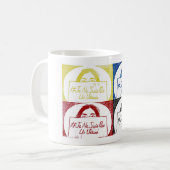 Ich bin kein Virus Kaffeetasse (Vorderseite Links)