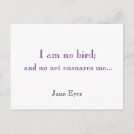 Ich bin kein Vogel.. Postcard Postkarte