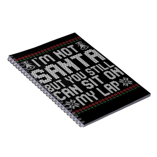 Ich bin kein Weihnachtsmann, aber du kannst noch a Notizblock (Rechte Seite)