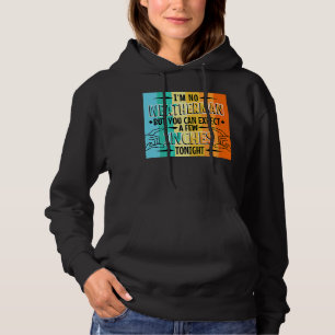 Ich bin kein Wetter, aber man kann ein paar Zentim Hoodie