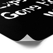 Ich bin kein wissenschaftliches Experiment, das sc Poster (Ecke)