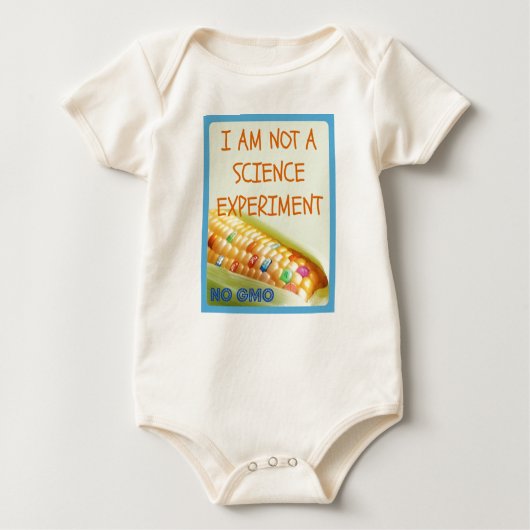 Ich bin kein Wissenschaftsexperiment Baby T-shirt (Vorderseite)