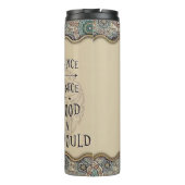 Ich bin kein Zucker und kein Gewürz Thermosbecher (Rückseite)