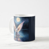 Ich bin keine Alien! Sphynx Cat mit Wings Tasse (Vorderseite Links)