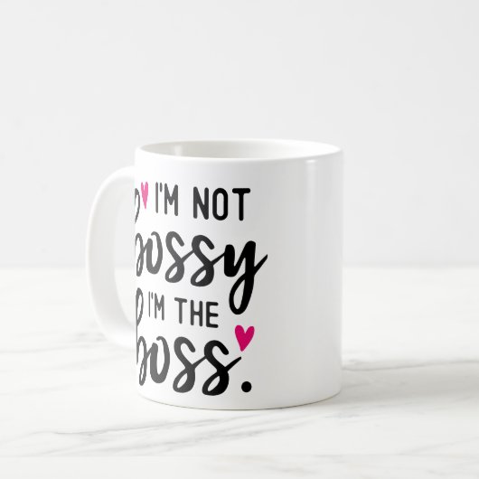 Ich bin keine aufgewachsene Zwei-Tone-Tasse Kaffeetasse (Vorderseite Links)