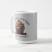 Ich bin keine Cupcake Coffee Tasse (Vorderseite Links)