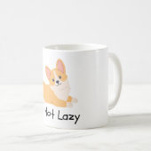 Ich bin keine faule Hundemembran Kaffeetasse (VorderseiteRechts)