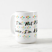 🌺 "Ich bin keine gewöhnliche Blume, ich bin eine Kaffeetasse (Vorderseite Links)