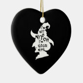 Ich bin keine Hexe, ich bin dein Ehefrau-Funny Hal Keramik Ornament (Rechts)