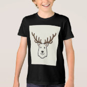 Ich bin keine HILFE Tri-Blend Shirt (Vorderseite)