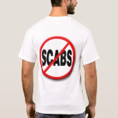 ICH BIN - Keine Krusten T-Shirt (Rückseite)