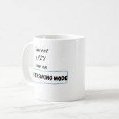 Ich bin keine leichte Tasse (Vorderseite Links)