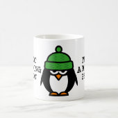 Ich bin keine Morgenmensch-Tasse mit lustigem Ping Kaffeetasse (Mittel)