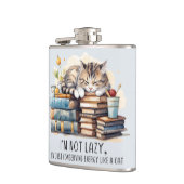 Ich bin keine Niedliche Katze. Flachmann (Links)