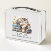 Ich bin keine Niedliche Katze. Metall Brotdose (Rückseite)