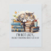 Ich bin keine Niedliche Katze. Postkarte (Vorderseite)