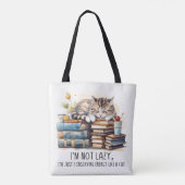 Ich bin keine Niedliche Katze. Tasche (Rückseite)
