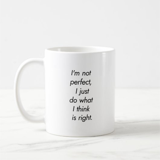 Ich bin keine perfekte Tasse (Links)