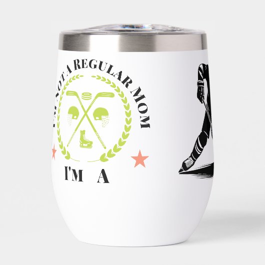 Ich bin keine regelmäßige Mama, ich bin eine MAMA (Vorderseite)