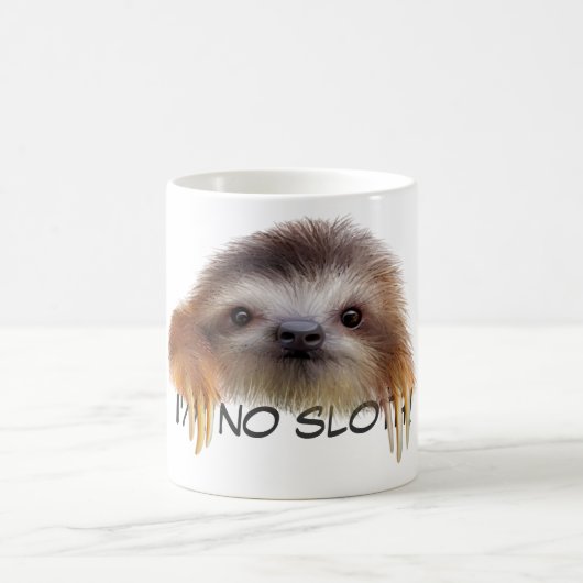 Ich bin keine Sloth-Tasse Kaffeetasse (Mittel)