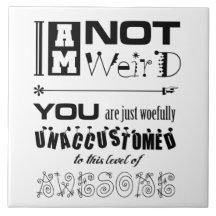 Ich bin keine sonderbare Rolle