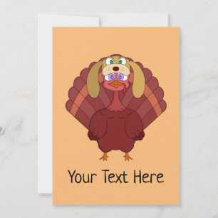 Ich bin keine türkische Erntedank-Urlaubskarte Feiertagskarte