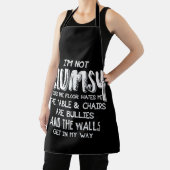 Ich bin keine unbeholfenen Lustige Sprüche, die sa Schürze (InSitu)