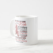 Ich bin keine Witwe Kaffeetasse (Vorderseite Links)