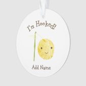 Ich bin Keramik-Ornament Ornament (Vorderseite)