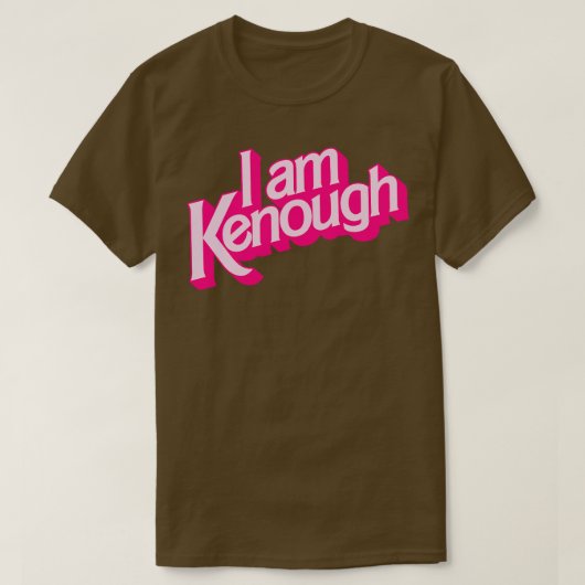 Ich bin Kgenug Pinks Colorway T-Shirt (Design vorne)