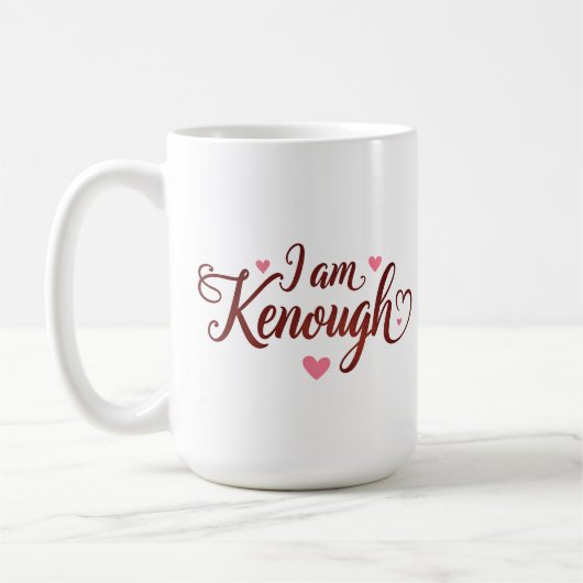 Ich bin Kgenug - Selbstverpflegung - Geschenk für  Kaffeetasse (Links)