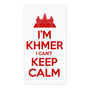 Ich bin Khmer, ich kann nicht Calm Behalten