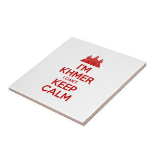 Ich bin Khmer, ich kann nicht Calm Behalten Fliese