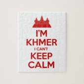 Ich bin Khmer, ich kann nicht Calm Behalten Puzzle (Vertikal)
