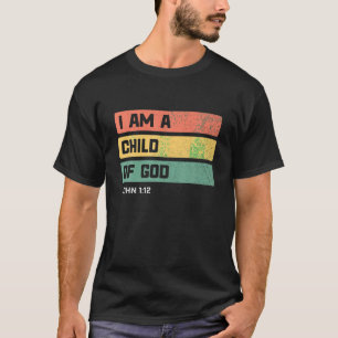 Ich bin Kind des Christlichen Verses Gottes Johann T-Shirt
