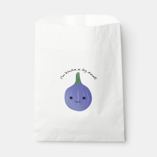 Ich bin Kinda a Fig Deal Geschenktütchen (Vorderseite)