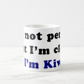 Ich bin Kiwi Kaffeetasse (Mittel)