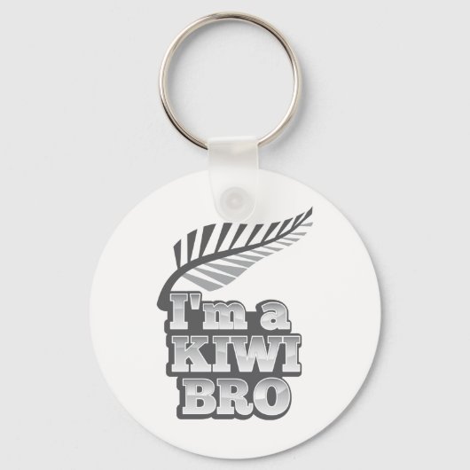 Ich bin KIWI (Neuseeland) Schlüsselanhänger (Vorderseite)