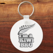 Ich bin KIWI (Neuseeland) Schlüsselanhänger (Vorderseite)