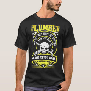 Ich bin Klempner, den ich ablegen kann T-Shirt